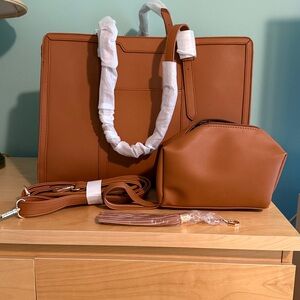 Lovevook NWT Tan Women's Laptop Bag